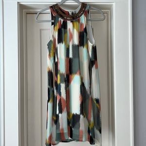 Anthropologie multi color dress. Never worn - new with tags. Size 4